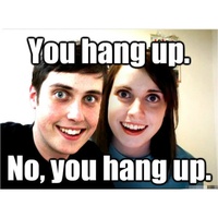 No you hang up Tik Tok